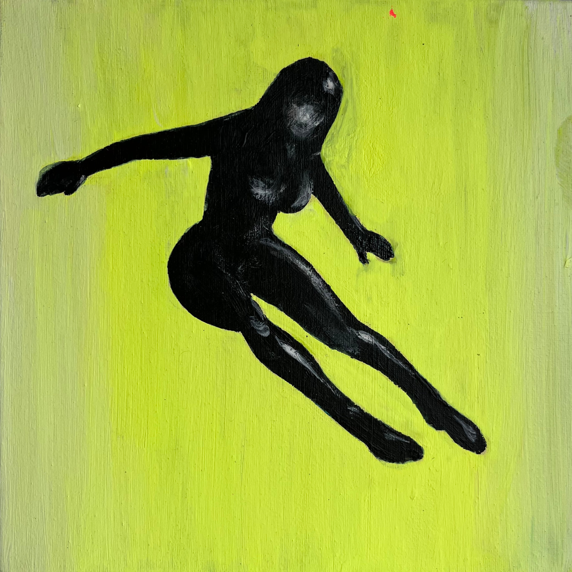 Urban Echoes 3, Acrylics on canvas, 25 × 25 cm